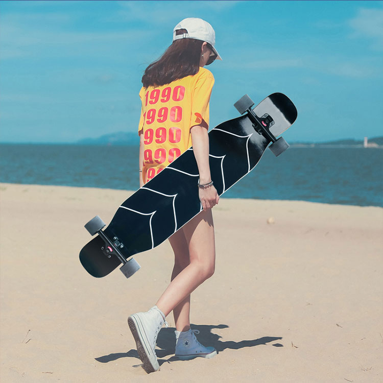 Folding IV rotae intelligentes skateboards